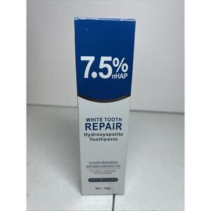 7.5% nHAP White Tooth Repair Hydroxyapatite Toothpaste Mint Fragrance 120 g